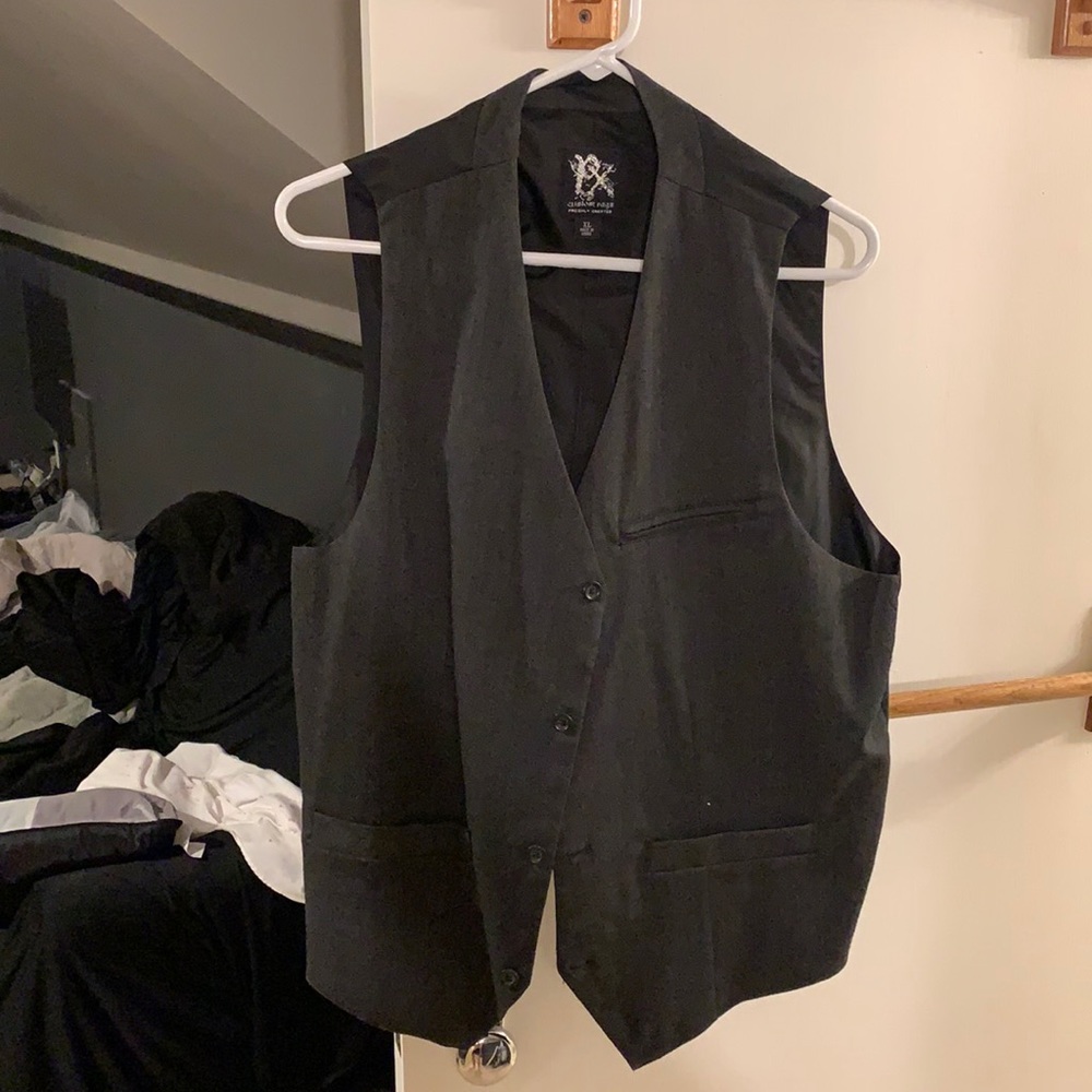 Custom rags vest xl